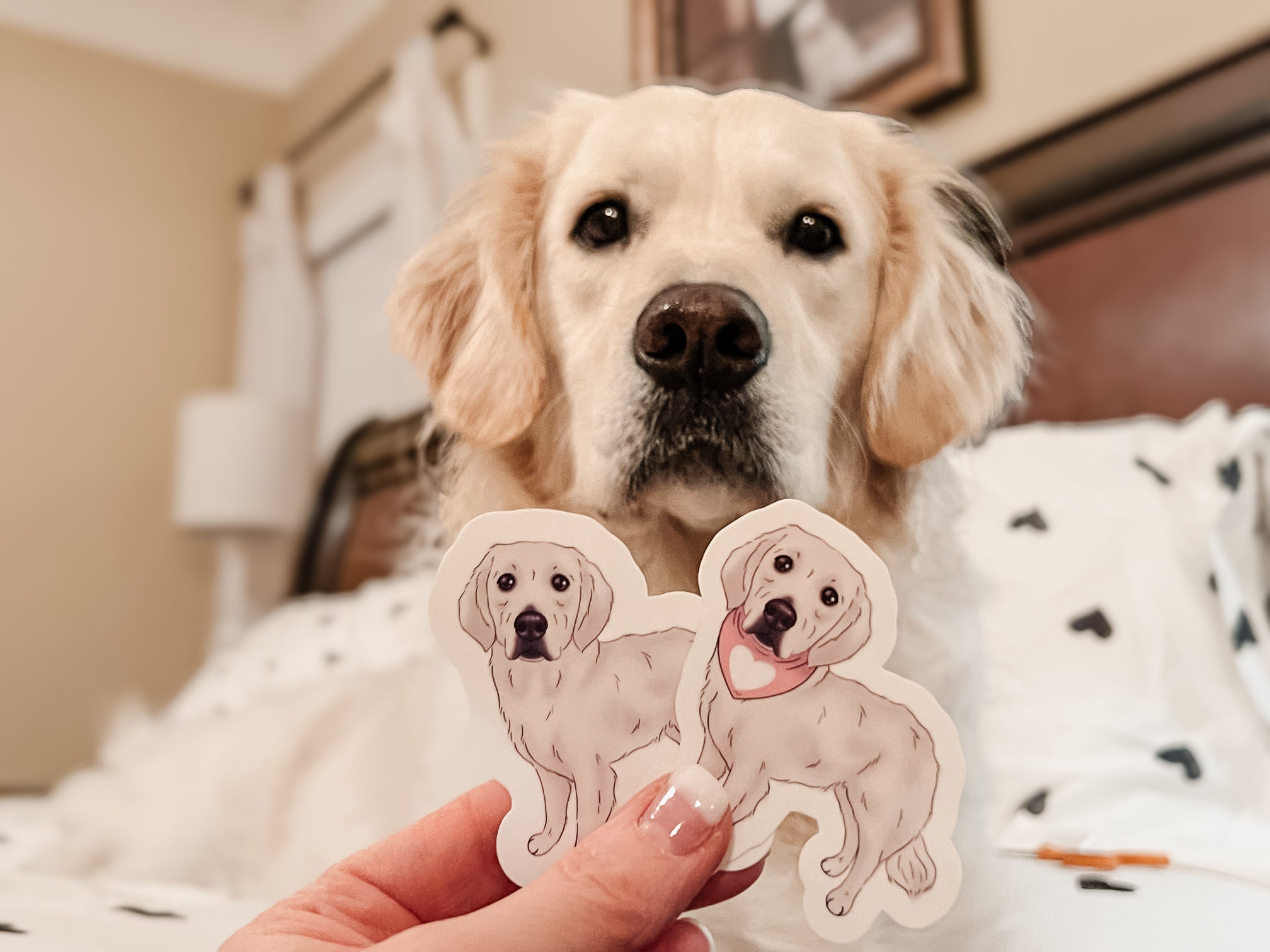 Custom Pawtrait Stickers