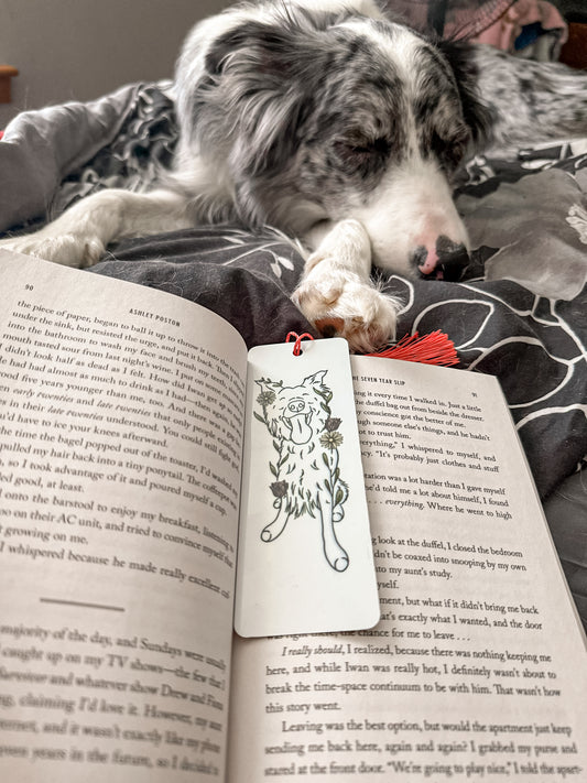 Custom Pawtrait Bookmark