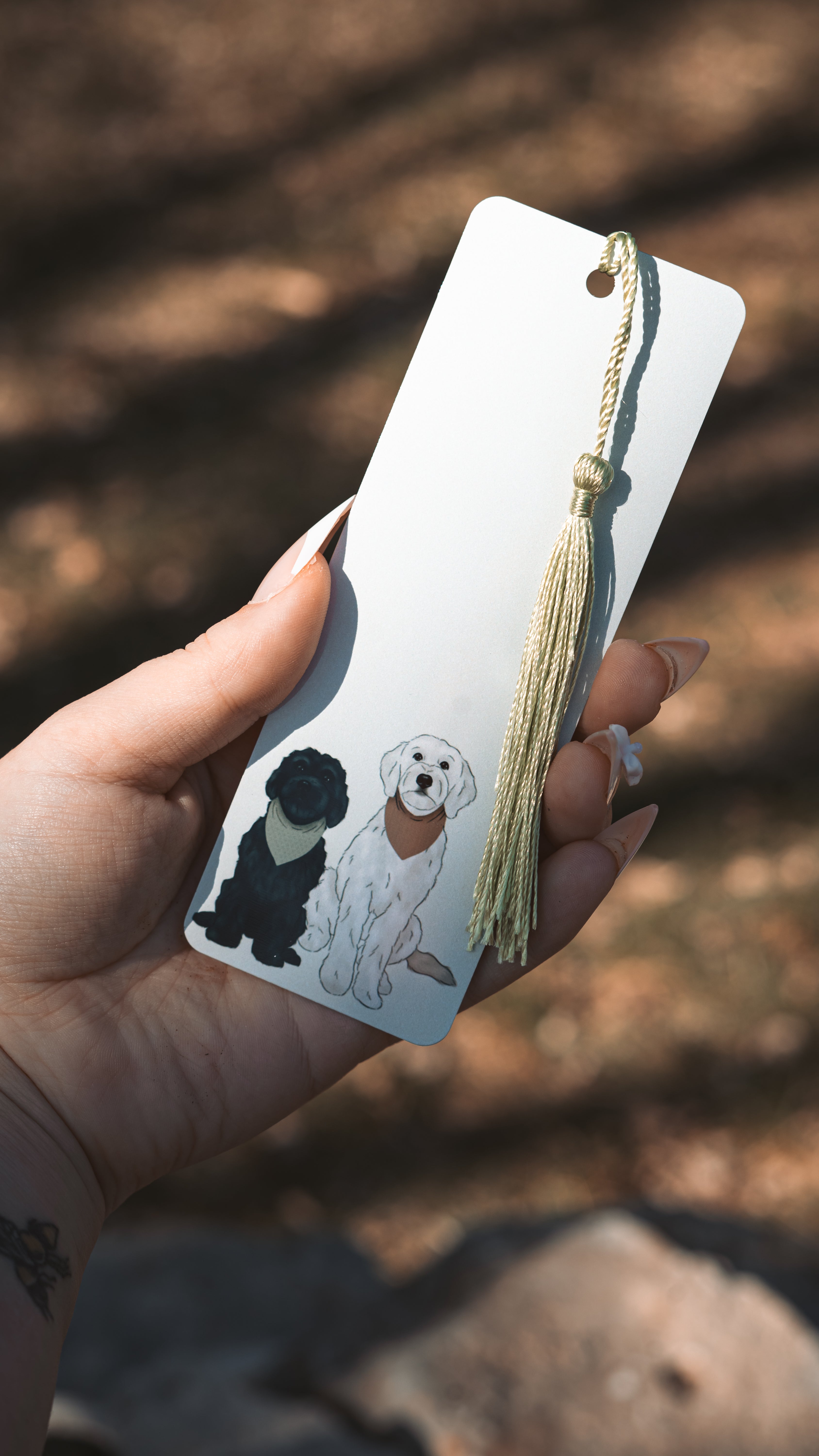 Custom Pawtrait Bookmark