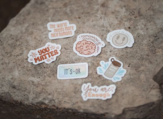 Mental Health Awareness Stickers