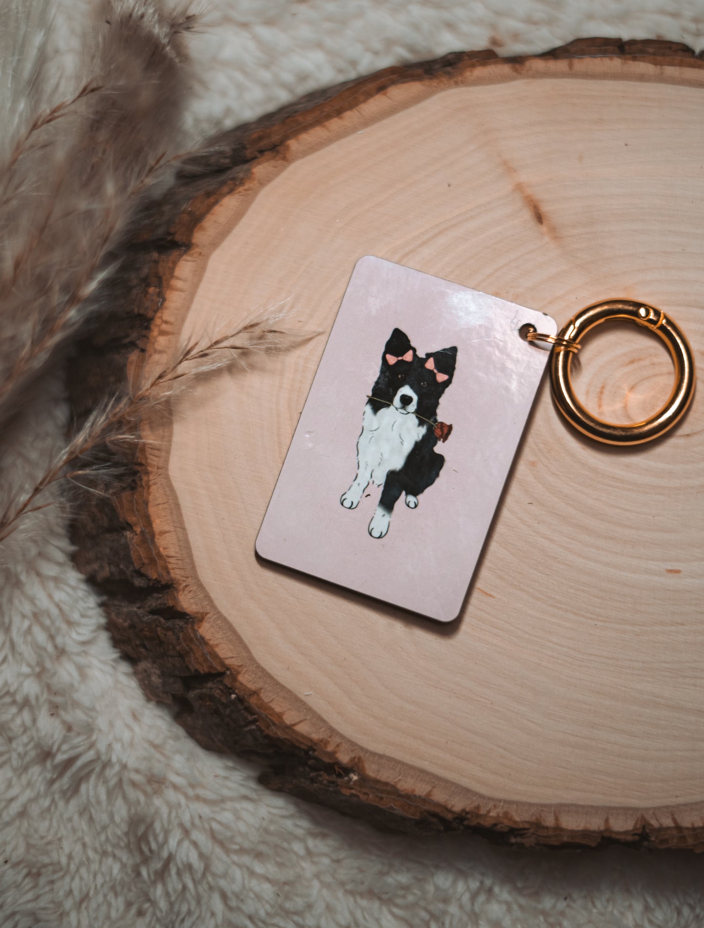 Custom Pawtrait Keychain