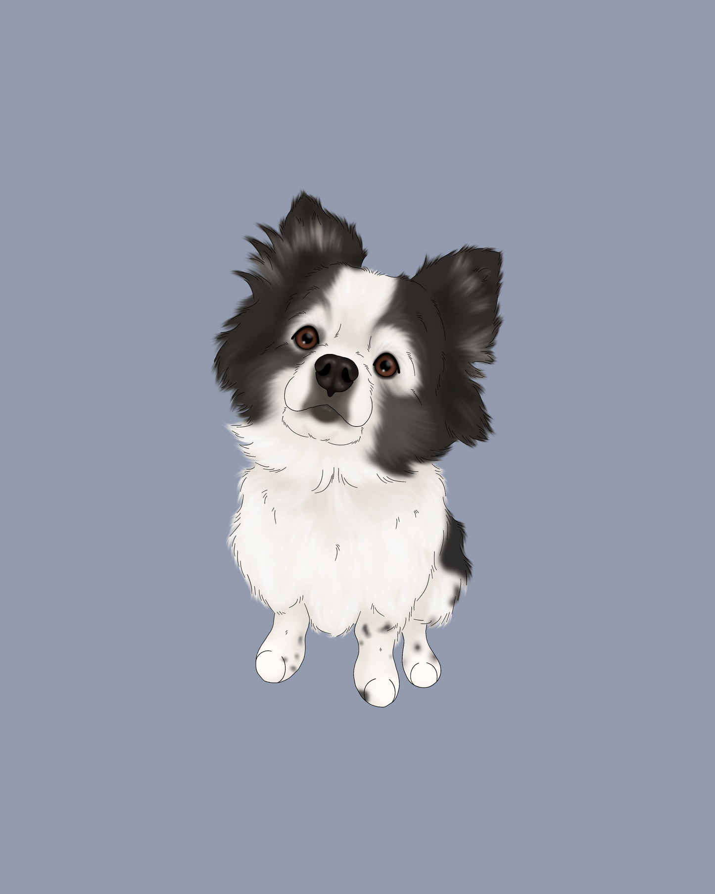 Custom Cartoon Pawtrait (digital)