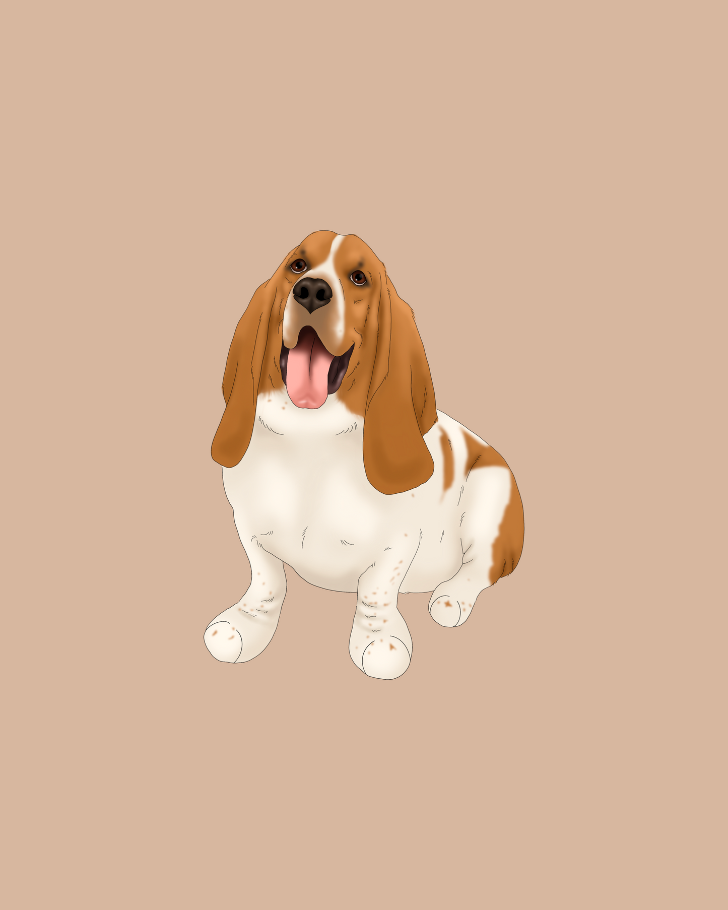 Custom Cartoon Pawtrait (digital)