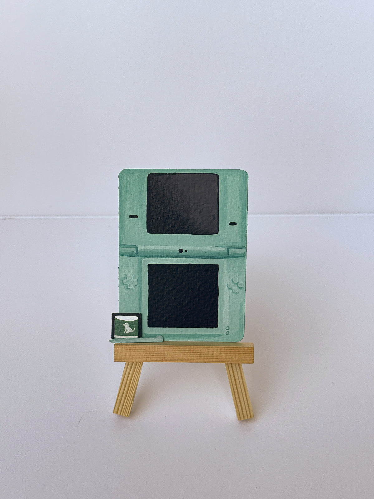 ACEO Original Mini Art "DS” 2.5"x3.5"
