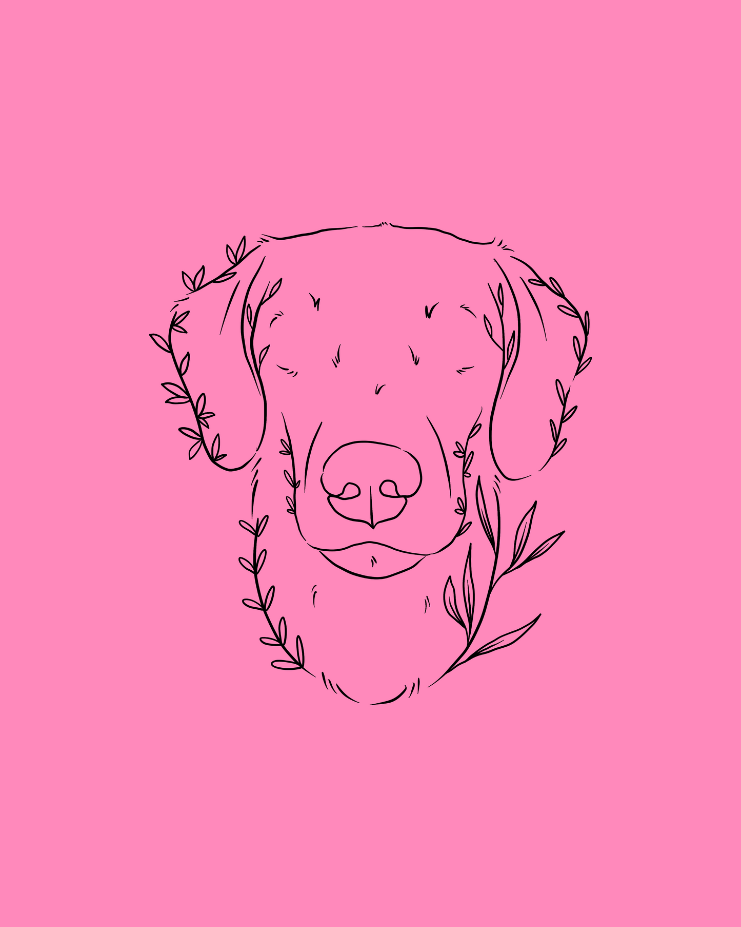 Floral Style Non-Colored (digital only)
