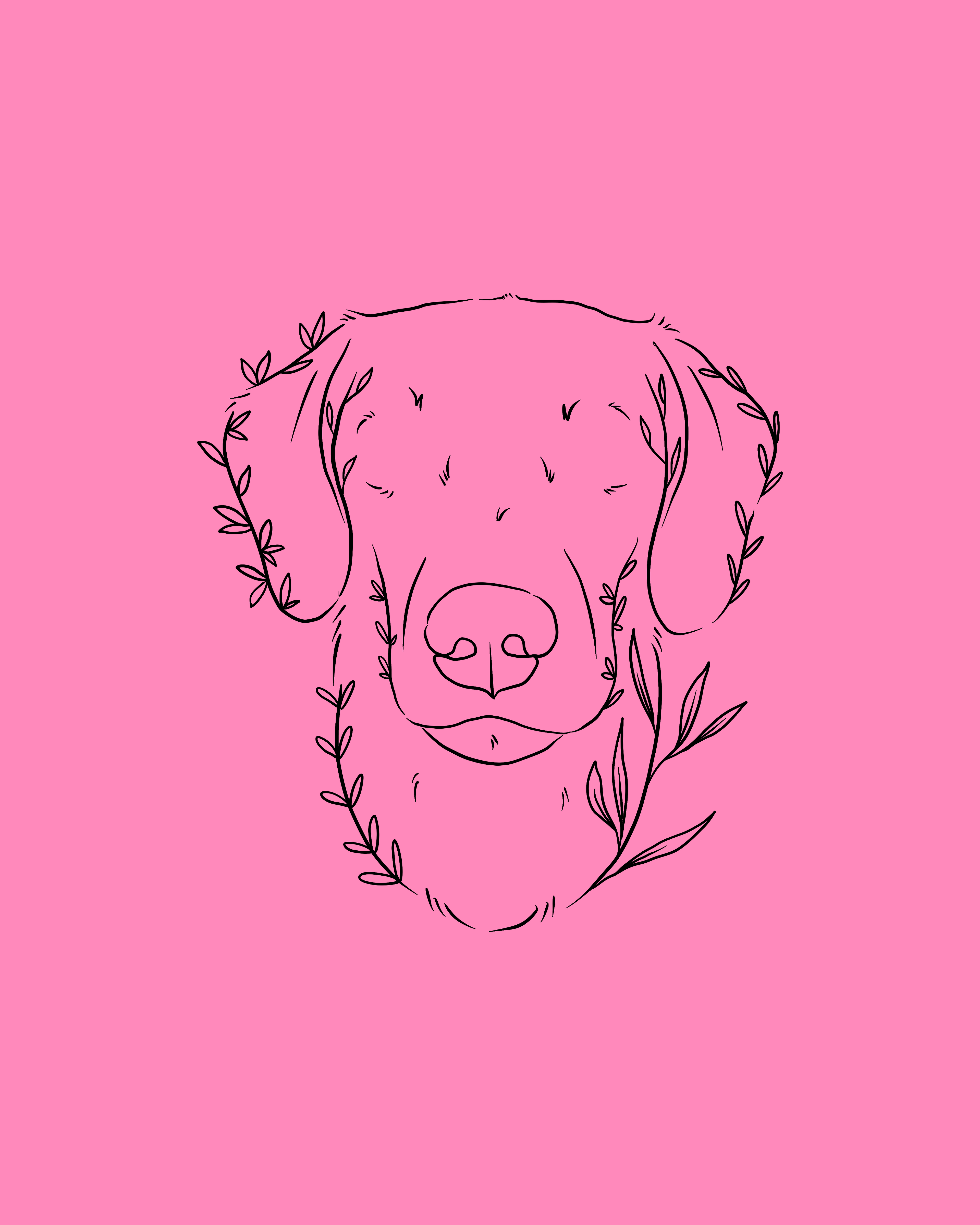 Floral Style Non-Colored (digital only)