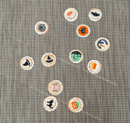 ~1" Halloween Cookie Pack - Assorted