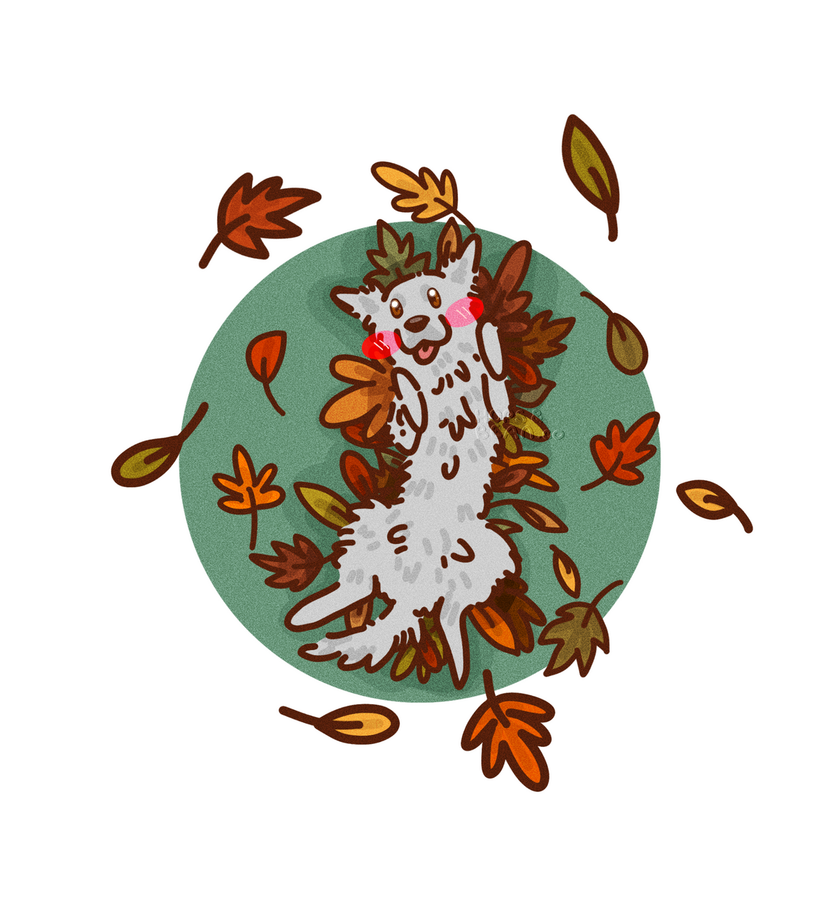 YPH - Leaf Pile Cuties (digital only)