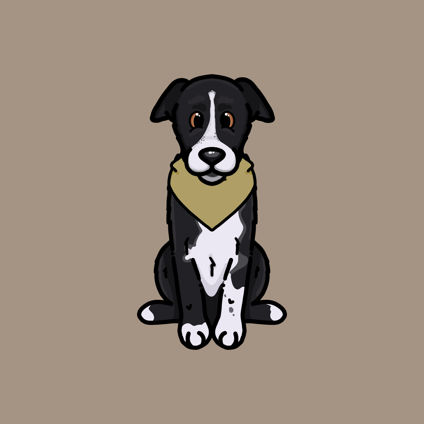 Custom Itty Bitty Pawtrait (digital)