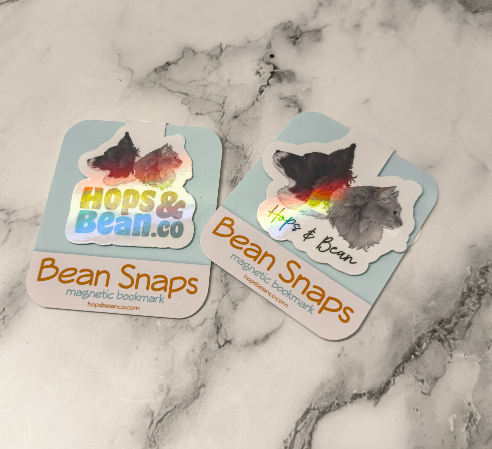 Bean Snaps (magnetic bookmark)