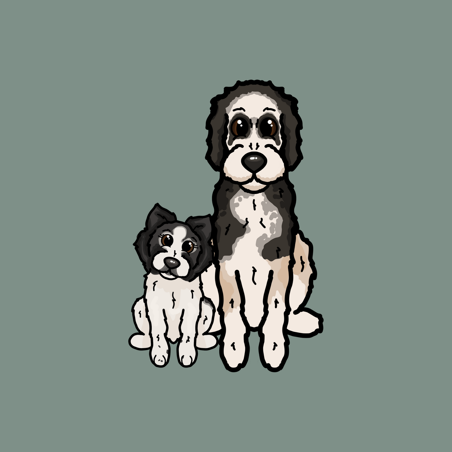 Custom Itty Bitty Pawtrait (digital)