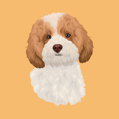 Custom Vector Pawtrait (Head/Bust) (digital)