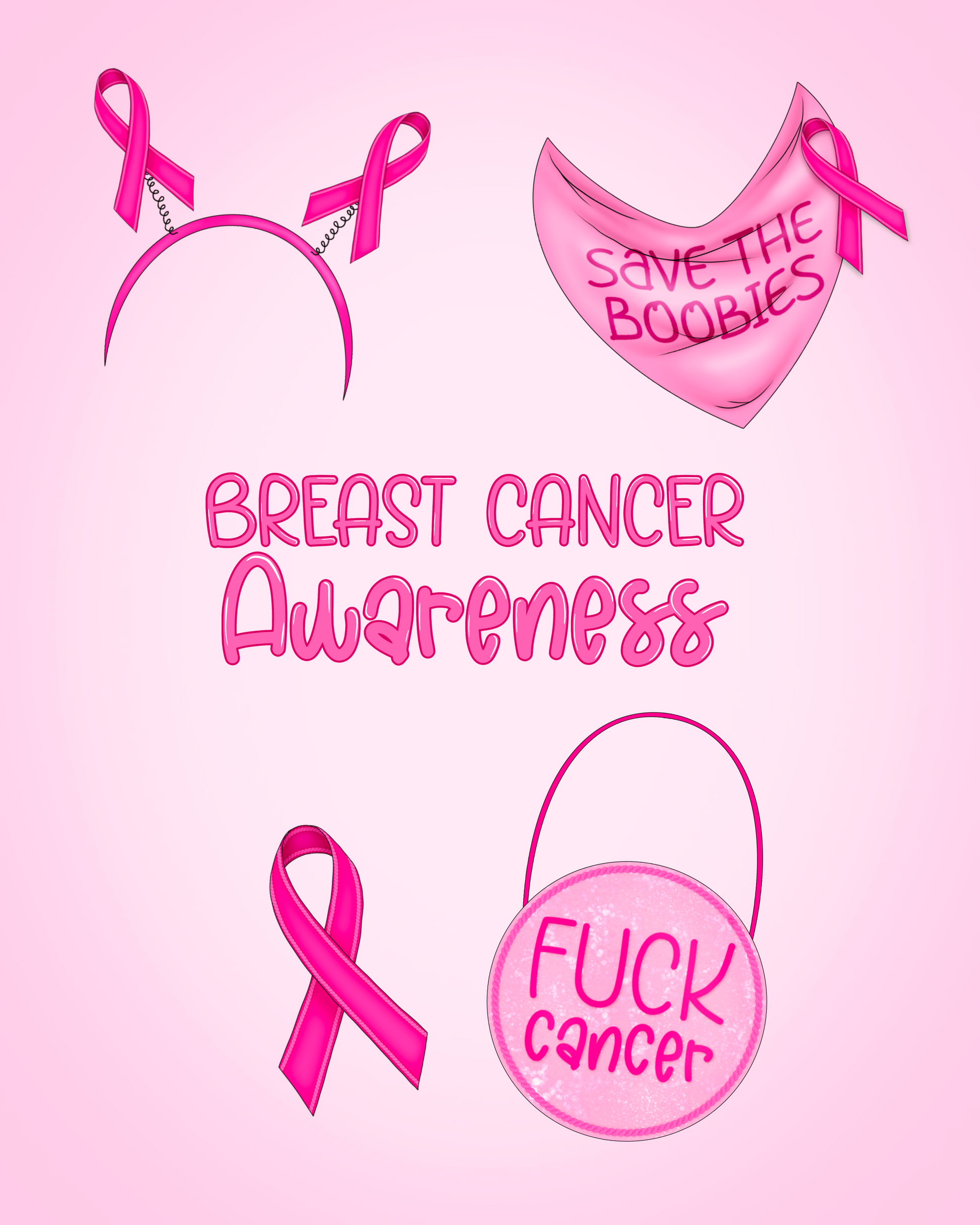 Breast Cancer Awareness Add-Ons