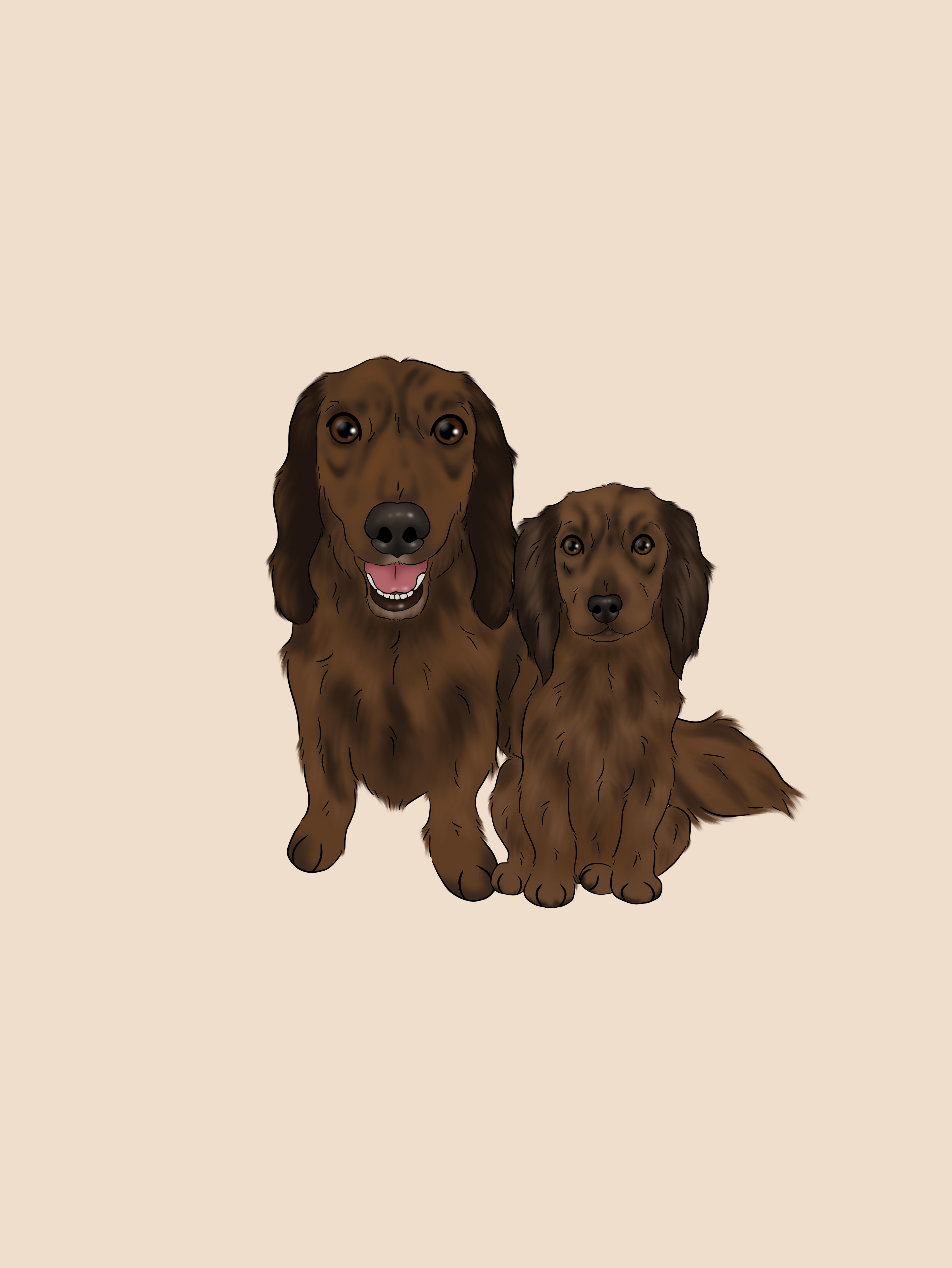 Pawtraits Through Time - (Signature Style) - (digital only)
