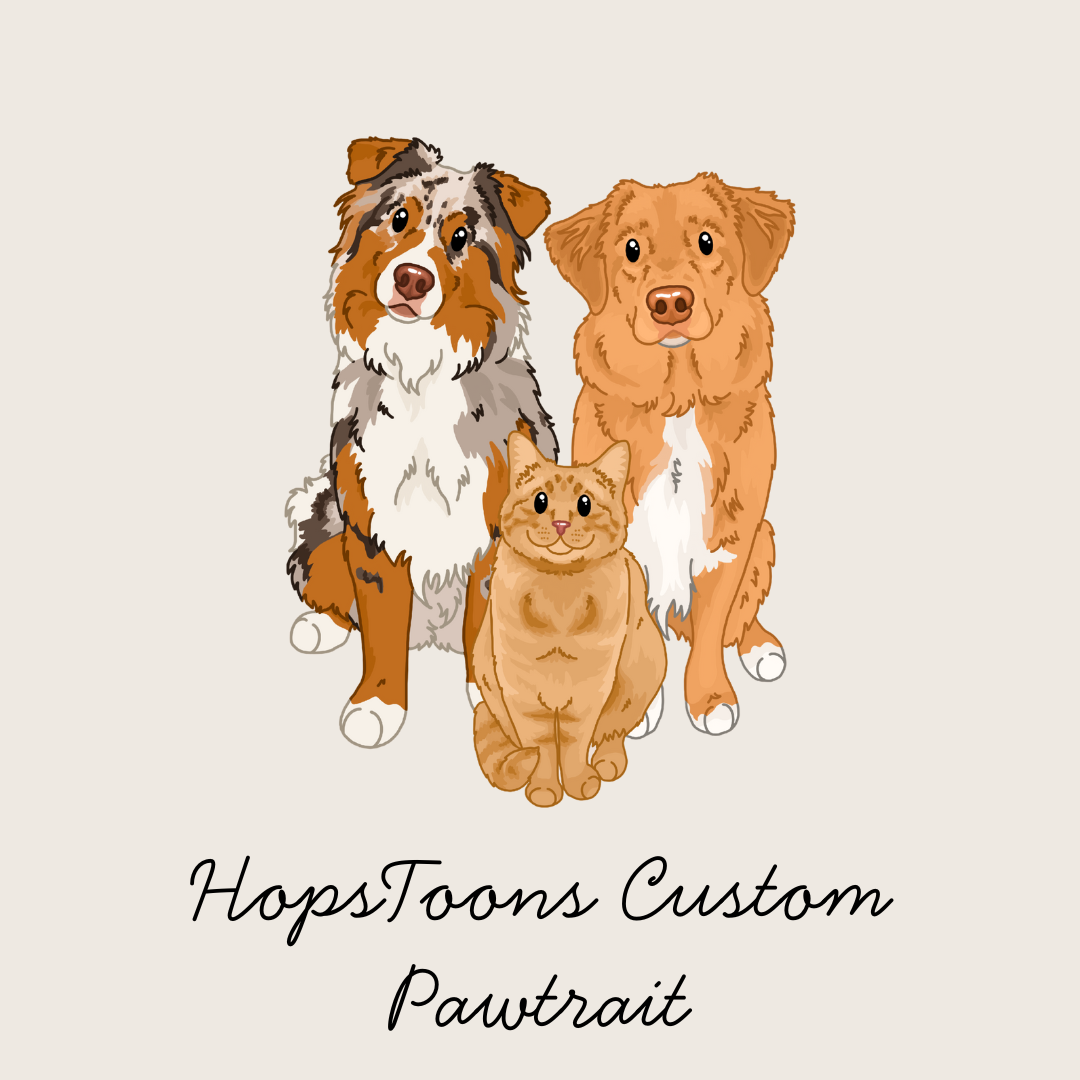 HopsToons Custom Pawtrait
