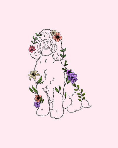 Colored Floral Style