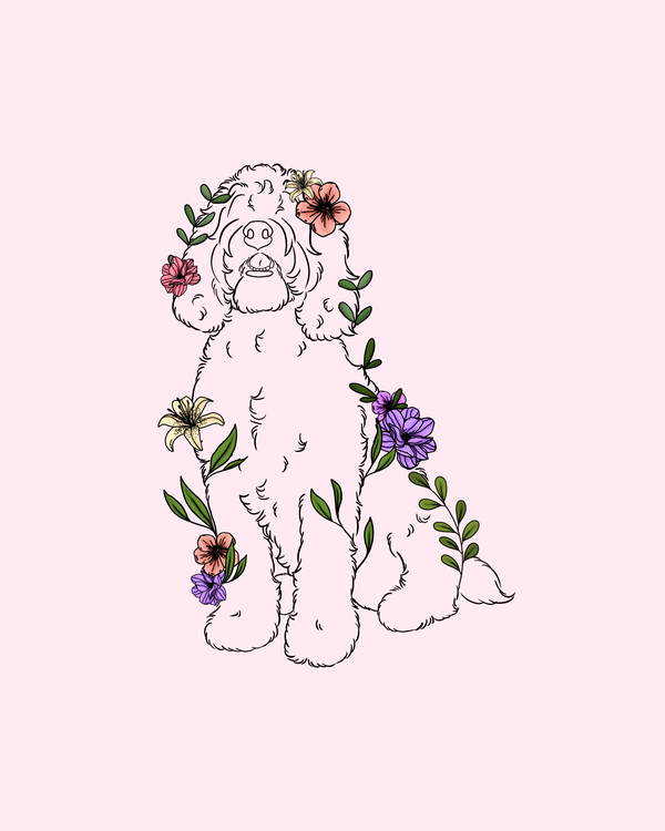 Colored Floral Style